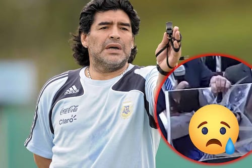 Así murió Diego Maradona; revelan impactante FOTO en su lecho de muerte durante juicio