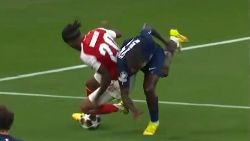 ‘Este sí era’; Mikel Arteta reclamó un penal no cobrado a Noni Madueke en la Final ante PSG