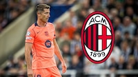 ¡Robert Lewandowski se ofreció a AC Milan! Santi Gimenez tendría gran competencia en temporada 26/27
