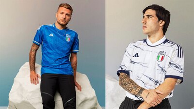 Italia presentó su nuevo jersey, ya con Adidas como patrocinador.