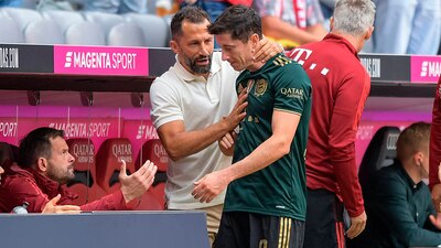 Hasan Salihamidzic arremetió contra Robert Lewandowski.