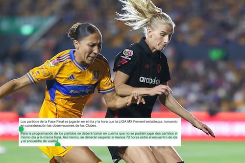 Liga MX Femenil se salta el reglamento en Liguilla: Sin 72 horas de descanso entre partidos