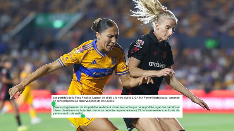 Liga MX Femenil se salta el reglamento en Liguilla: Sin 72 horas de descanso entre partidos