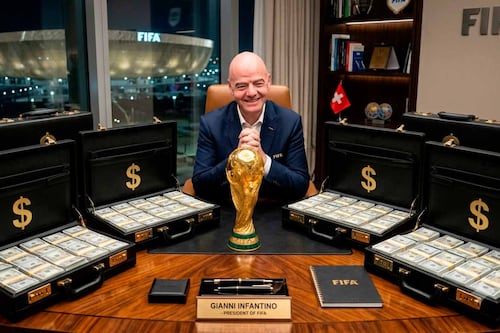 Gianni Infantino buscaría VENDER el Mundial a un fondo de inversionistas privados, con él como CEO