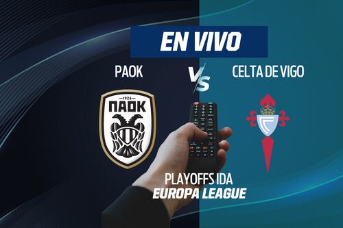 PAOK vs Celta EN VIVO: Dónde ver en TV y minuto a minuto del playoff de UEFA Europa League 2025-26