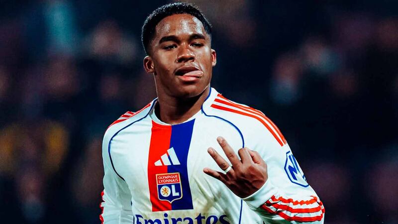 Endrick está imparable; el Real Madrid lo cedió y metió Hat-Trick con el Lyon