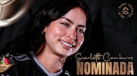 ‘Agradecida por representar al América y México’; Scarlett Camberos, emotiva en el Balón de Oro
