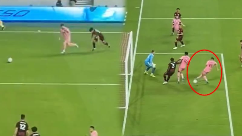 OSO monumental: Messi hizo JUGADÓN, Berterame sólo tenía que empujar ¡Y LO FALLÓ! (VIDEO)