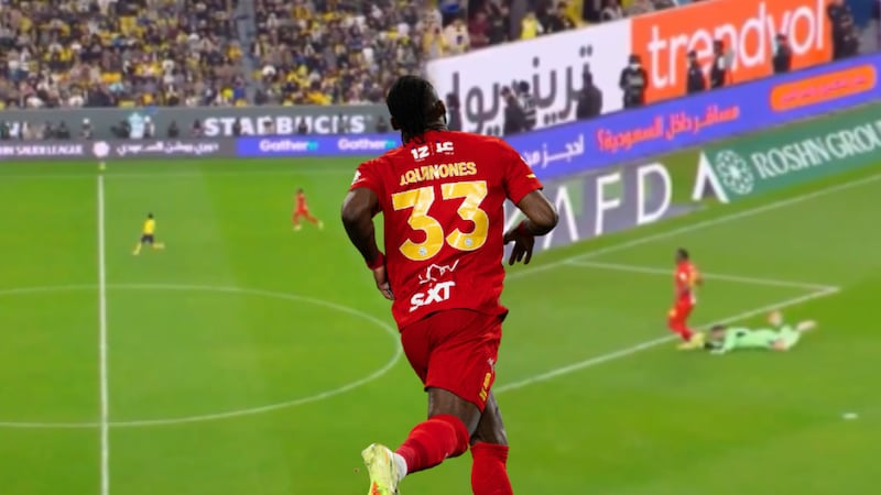 Julián Quiñones aprovechó REGALITO y derrotaron al Al-Nassr de Cristiano Ronaldo, quien llegó a 958 goles