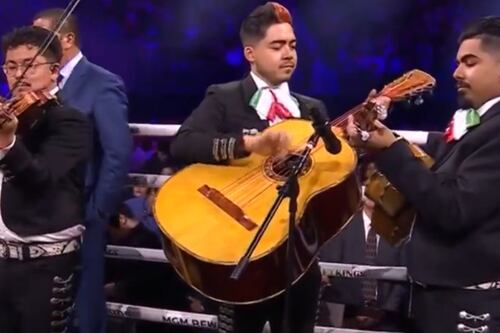 Canelo vs Munguía: ¿Quién es el Mariachi que tocó el himno de Estados Unidos? (VIDEO)