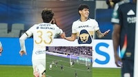 ¡A lo Hugo Sánchez! Robert Morales marcó para Pumas con espectacular remate ante San Diego (VIDEO)