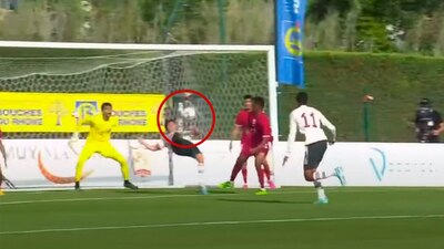Trigos se mandó un golazo para adelantar al Tri ante Qatar.