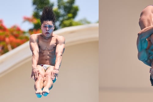 ¡DOMINIO mexicano en trampolín 1 metro! Osmar Olvera GANA ORO en clavados de Santo Domingo 2026