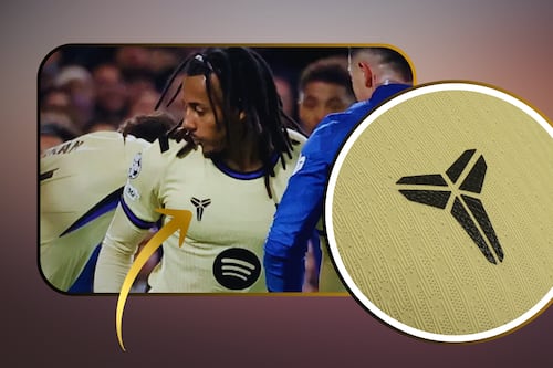 Barça usó contra el Chelsea el logo de ‘Black Mamba’, un emotivo recuerdo para Kobe Bryant