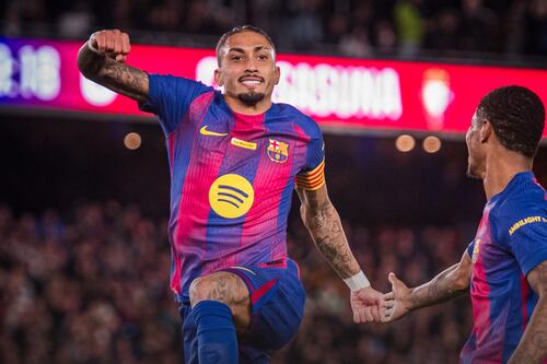 Barcelona vence a Osasuna con DOBLETE de Raphinha y continúa en lo más alto de LaLiga