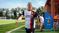 ‘River Plate es mi casa, pero estoy feliz en Atlas’; Hernán Crespo corta rumores de su salida