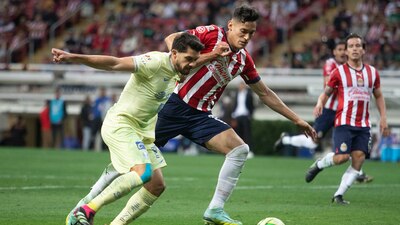 América visita a Chivas en la ida de las Semifinales del Clausura 2023.