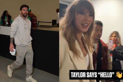 Messi ARRASÓ en redes sociales durante el Super Bowl LIX; superó con facilidad a Taylor Swift y a Eagles campeón (FOTO)