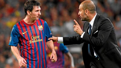 Guardiola aseguró que Messi puede anotar sin ayuda de nadie
