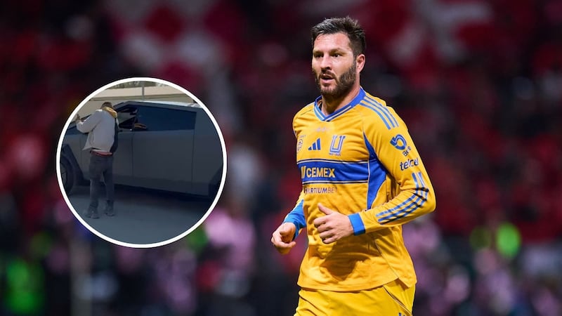 Gignac acudió a entrenamiento opcional de Tigres y atendió a fan que le pidió una foto (VIDEO)