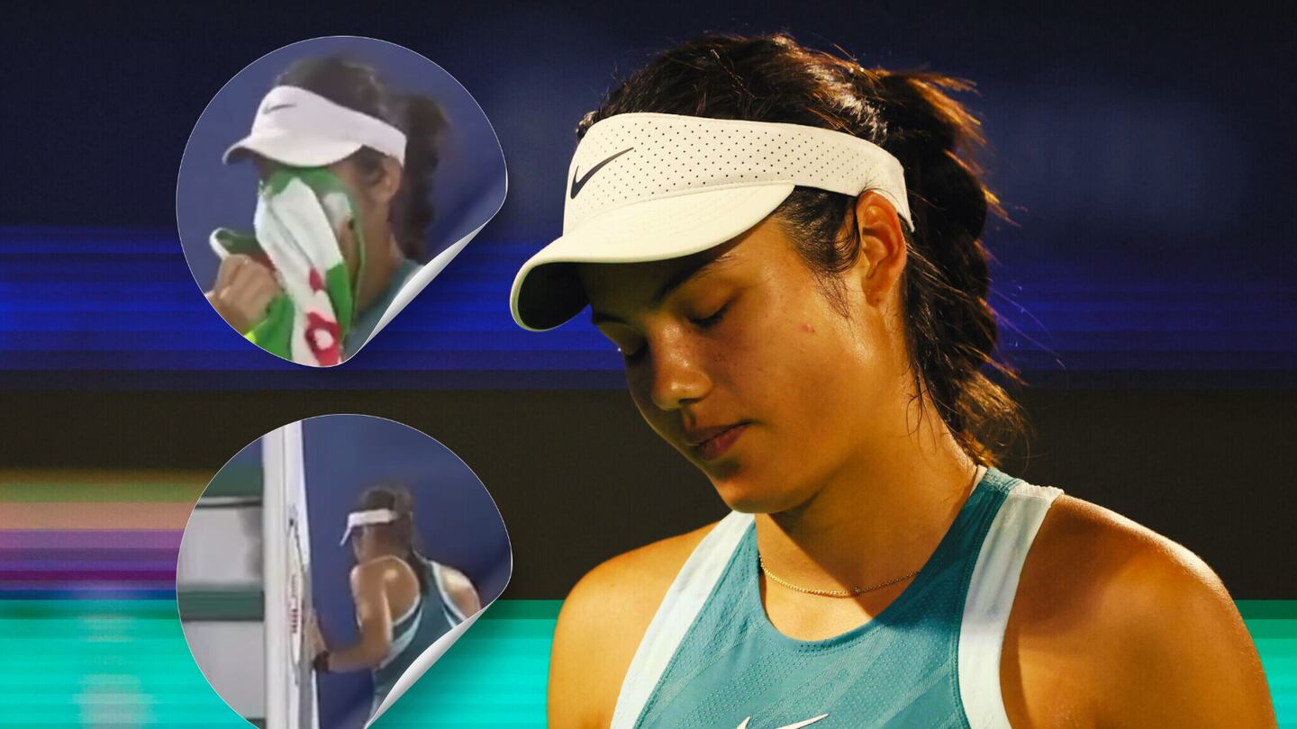 Tenista Emma Raducanu LLORA en pleno partido al identificar a su acosador en la grada (VIDEO) – Fox Sports