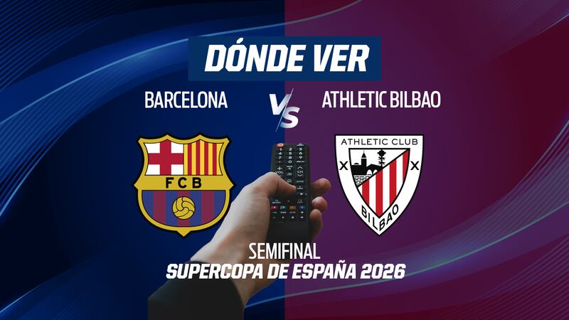 Barcelona vs Athletic Bilbao EN VIVO: Dónde ver en TV, online y hora Semifinal Supercopa de España 2026