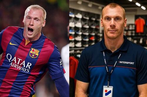 Jérémy Mathieu, el multi campeón con Barcelona que ahora es vendedor en una tienda