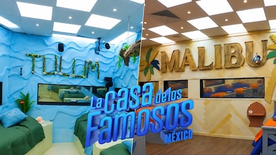 Así quedaron conformados los cuartos para la nueva temporada de 'La Casa de los Famosos México'. (Foto: lacasadelosfamosos)