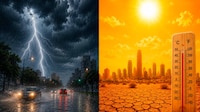 ¿Semana de inundaciones? 4 días de lluvias intensas y calor de hasta 45 grados en México