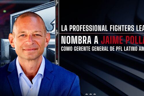 Jaime Pollack es nombrado gerente general de la Professional Fighters League Latinoamerica