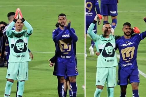 Keylor Navas pide a afición de Pumas que aplauda a José Caicedo tras triunfo ante Rayados (VIDEO)