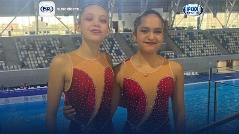 ¡Para aplaudir! Las mexicanas Daniela Ávila y Fernanda Carmona consiguen Oro en Campeonato Panamericano de Natación Artística