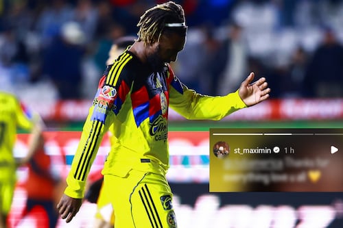 Saint-Maximin lanza breve mensaje de DESPEDIDA tras su salida del América (FOTO)