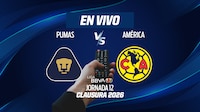 Pumas vs América EN VIVO: minuto a minuto Y GOLES de Jornada 12 en Liga MX, Clausura 2026