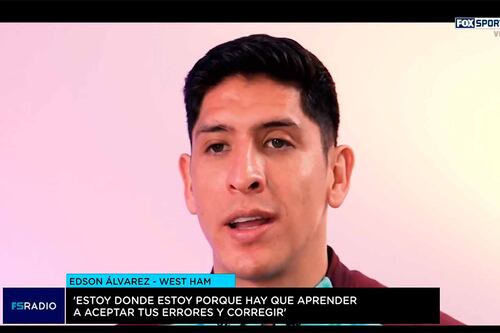 ‘Tengo el coraje de ver y aceptar mis errores’; Edson Álvarez no se flagela por críticas en la Premier (VIDEO)