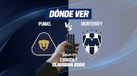 Pumas vs Monterrey EN VIVO: Dónde ver en TV, online y hora Jornada 7 Liga MX Clausura 2026