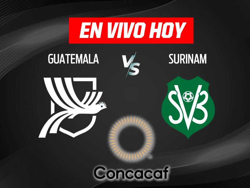 Guatemala vs Surinam EN VIVO: Mira aquí el minuto a minuto de las Eliminatorias CONCACAF al Mundial 2026