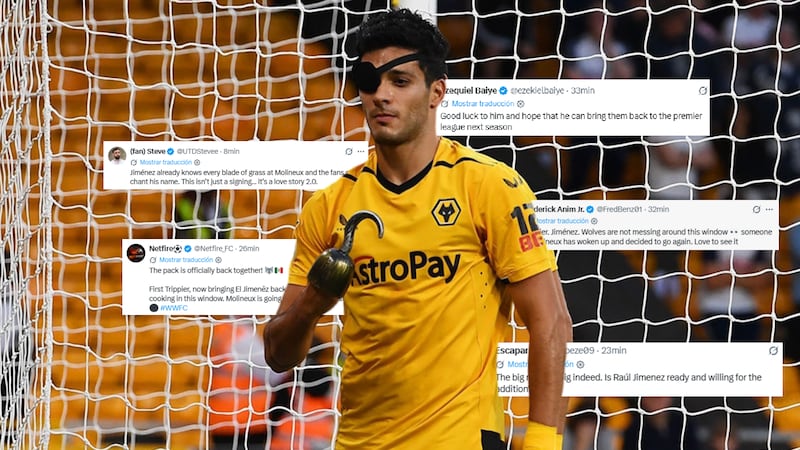 ‘Leyenda, nueva historia de amor’: Fans de los Wolves, ilusionados con el regreso de Raúl Jiménez