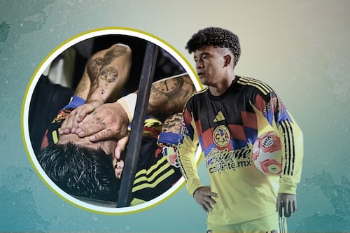 ¡Dávila sufre LESIÓN de ligamento cruzado! América lo pierde TODO el CL26; Violante, fuera 3 semanas