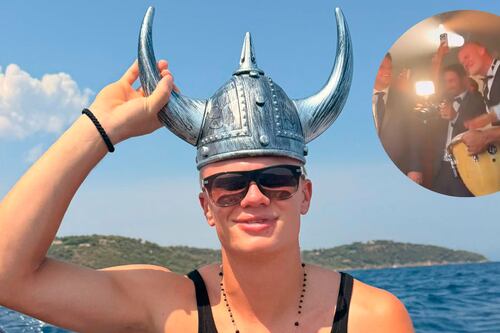 ¡En una boda! Erling Haaland encabeza festejo vikingo en la fiesta de Gianluigi Donnarumma