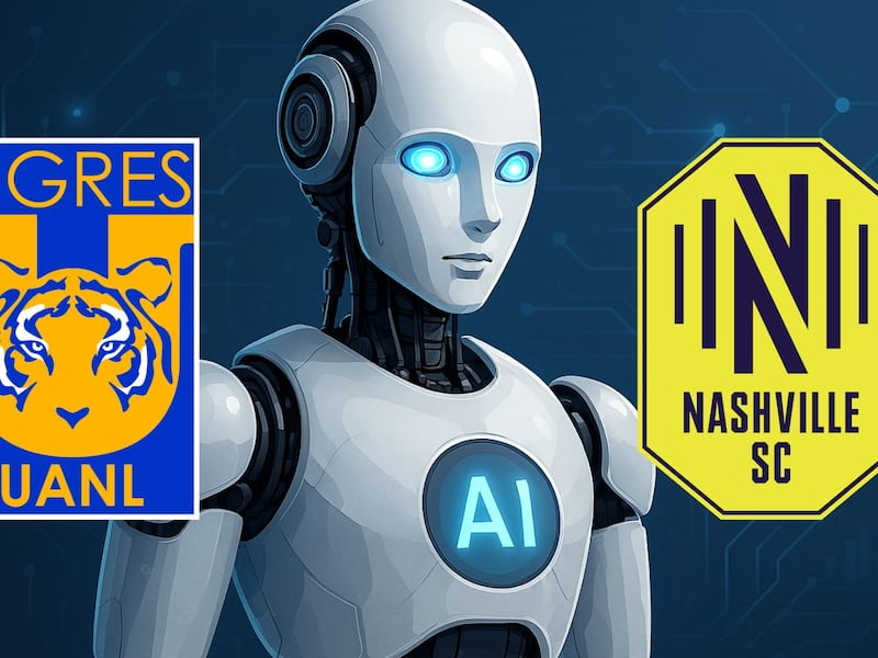 Tigres vs Nashville: Inteligencia Artificial predice si los regios avanzan a la Final de Concachampions