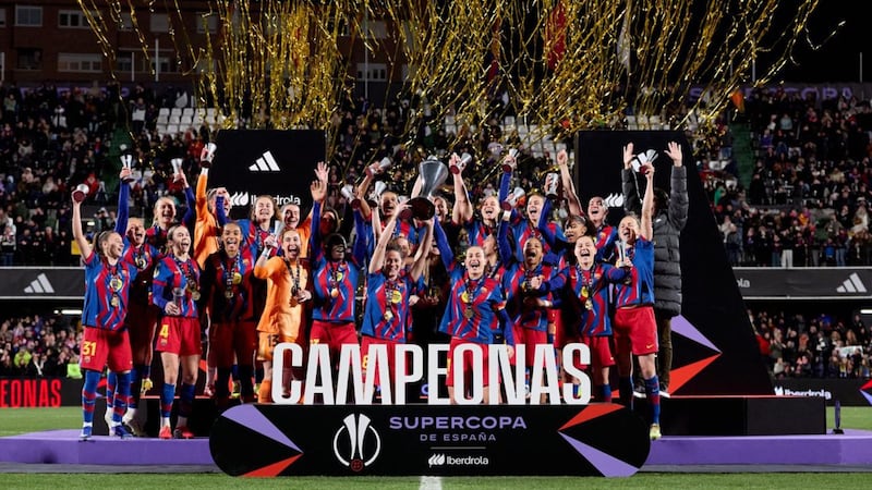 ¡Barcelona le repitió la dosis al Real Madrid! Se impuso 2-0 para quedarse con la Supercopa Femenina