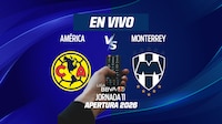 Amérca vs Monterrey EN VIVO: Mira el minuto a minuto y goles partido Jornada 11 Liga MX Apertura 2026