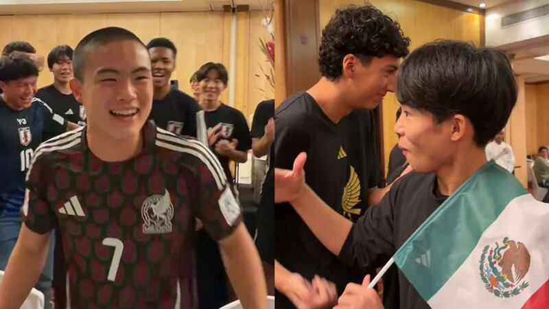 Amistad que perdura: La selección de Japón despidió a México del Mundial Sub 17 (VIDEO)