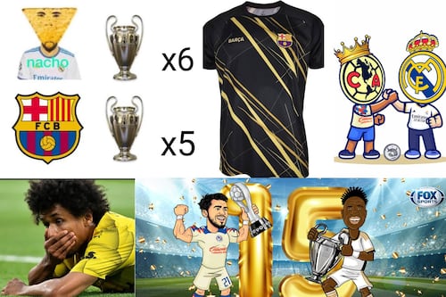 Borussia Dortmund vs Real Madrid: Los memes comparan ‘La 15′ merengue con la del Ame