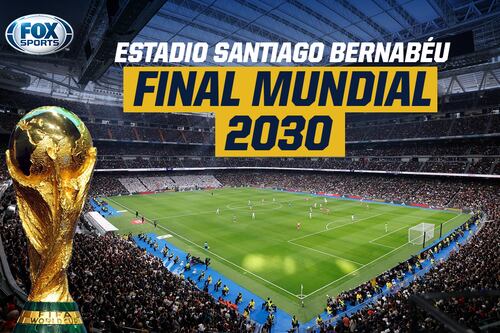 Fiebre mundialista llega al Santiago Bernabéu con la final del Mundial 2030