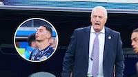 ‘Cuesta jugar este deporte nuevo’; DT de Paraguay sobre la roja a Miguel Almirón por taparse la boca
