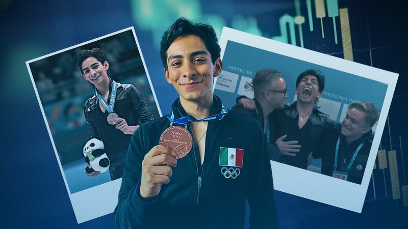 Mexicano Donovan Carrillo logra boleto a Juegos Olímpicos de Invierno en Patinaje Artístico