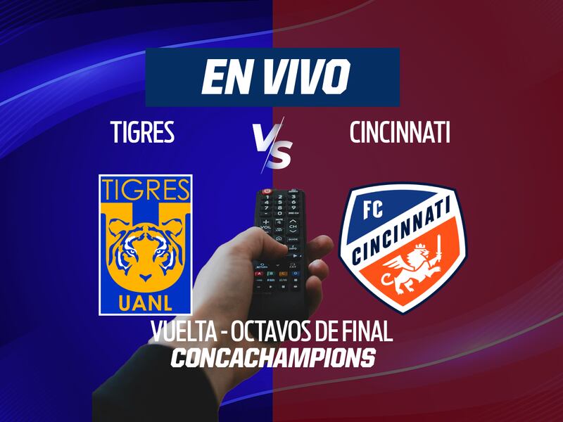 Tigres vs Cincinnati EN VIVO: Mira el minuto a minuto de la vuelta de 8vos de Final en Concachampions