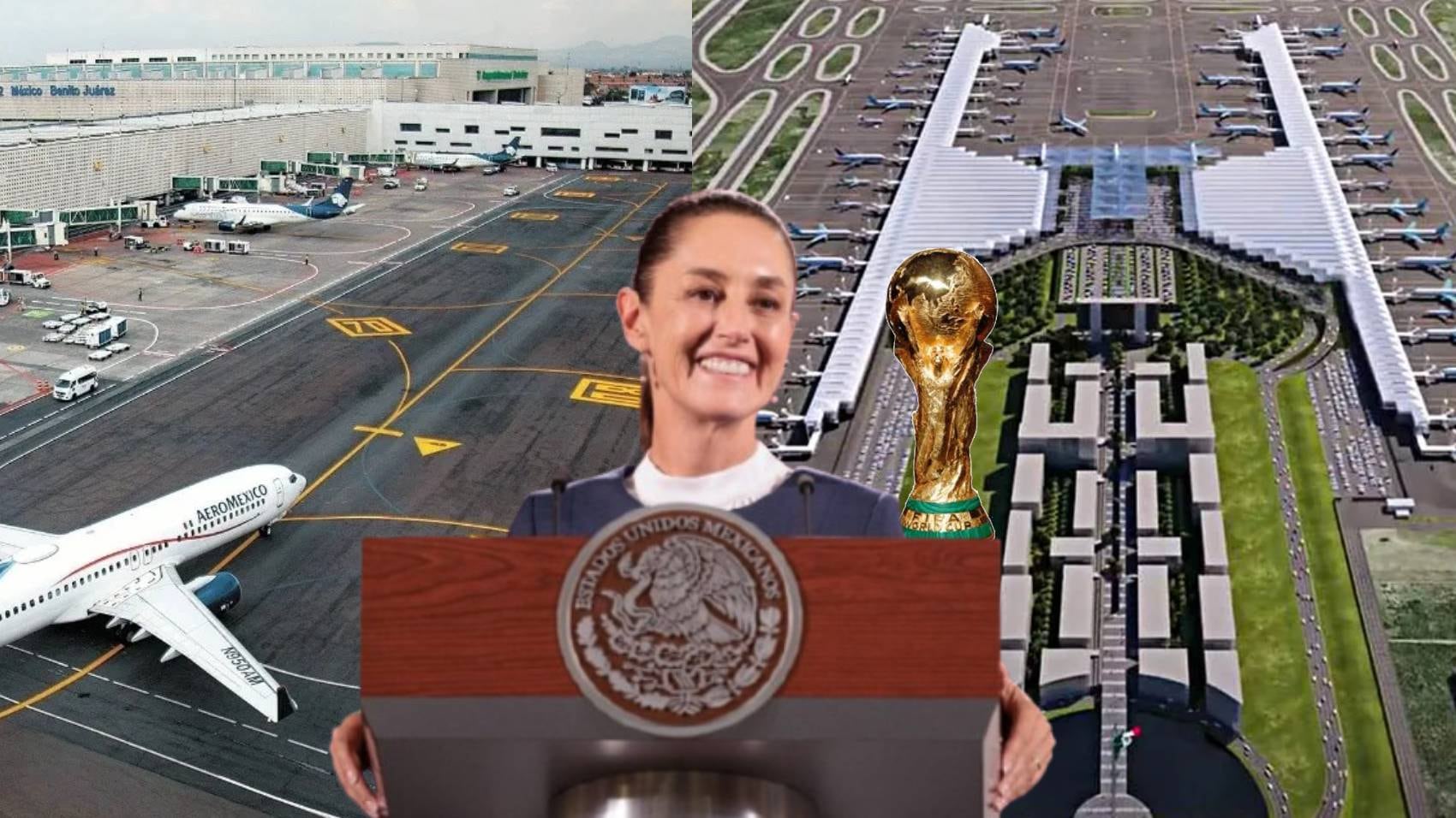 Shenibaum CONFIRMA remodelación del AIFA y AICM rumbo al Mundial 2026 – Fox Sports